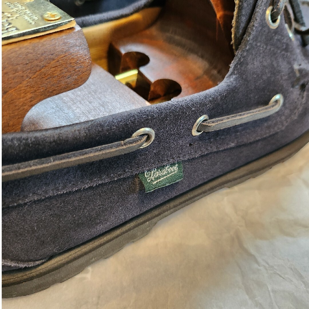 【Paraboot/パラブーツ】MALO ネイビー/UK 7(美品/送料無料)