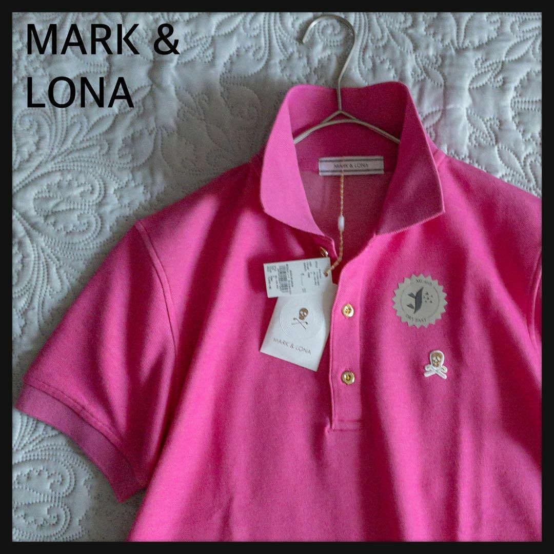 マークアンドロナ mark&lona ポロシャツ ゴルフウェア-