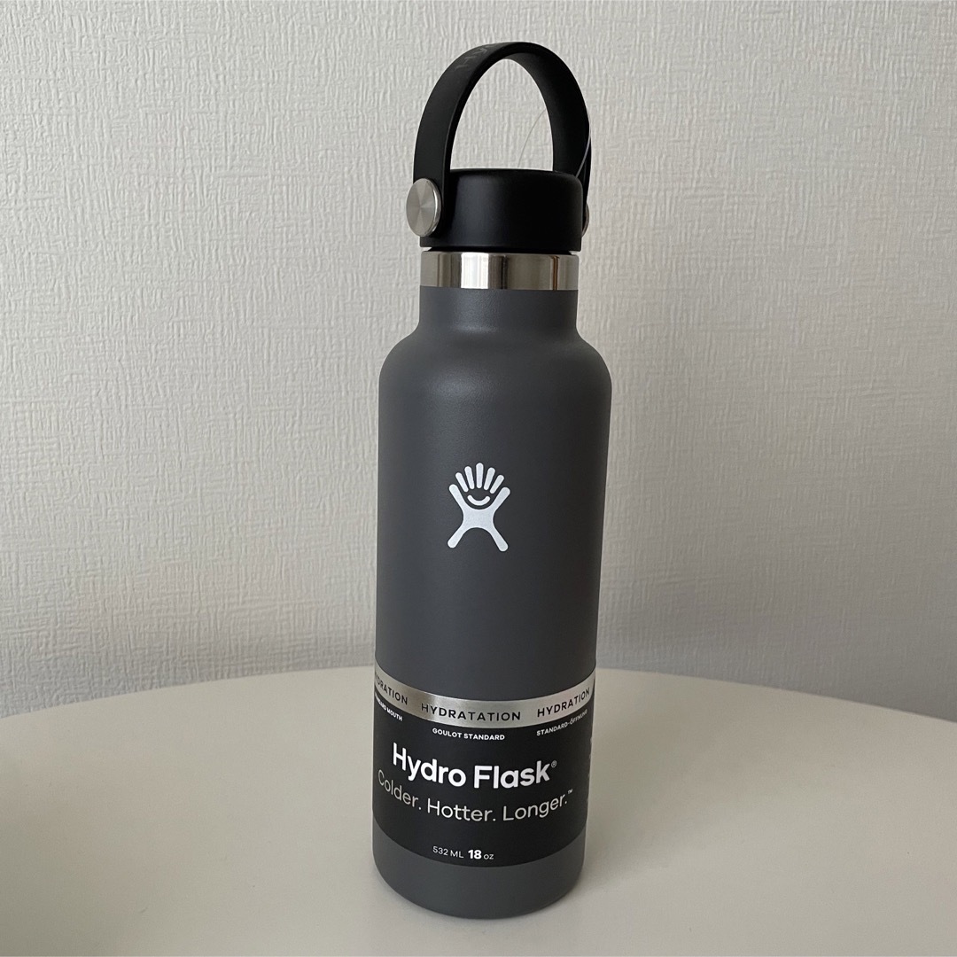 Hydro Flask ボトル　グレー インテリア/住まい/日用品のキッチン/食器(タンブラー)の商品写真