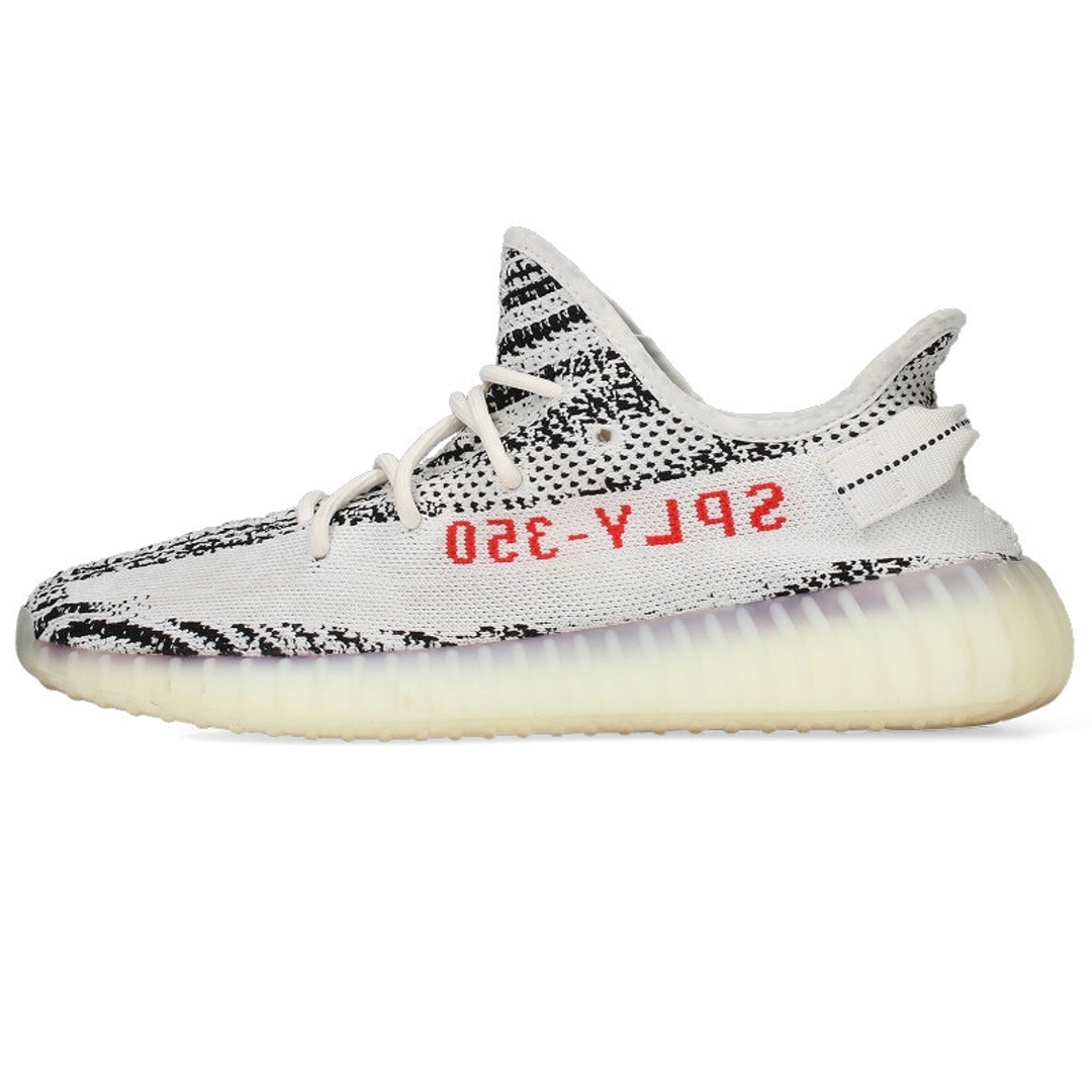 メンズアディダス カニエウエスト  YEEZY BOOST 350 V2 ZEBRA CP9654 イージーブーストゼブラスニーカー メンズ 28.5cm