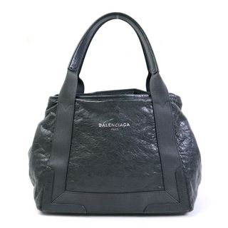 バレンシアガ(Balenciaga)のバレンシアガ BALENCIAGA ハンドバッグ トートバッグ ネイビーカバス S レザー グレー ユニセックス 送料無料【中古】 e56351i(ハンドバッグ)