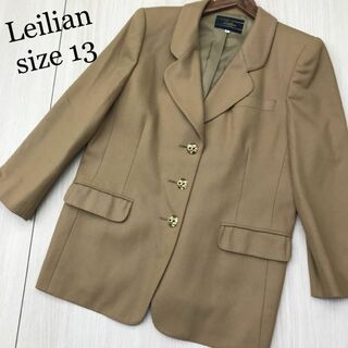 leilian - Leilian レリアン ウール100 テーラードジャケット 13の通販