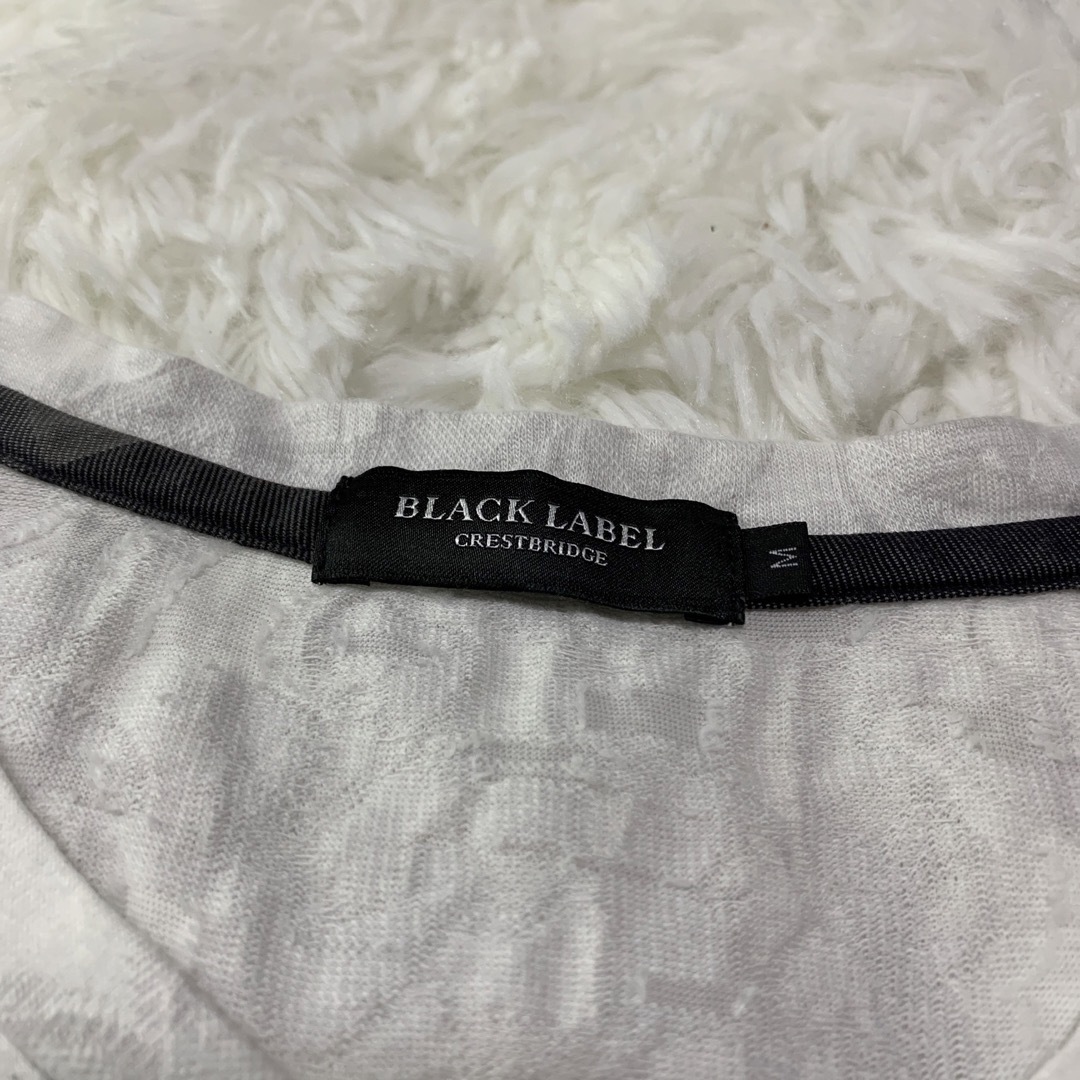 BLACK LABEL CRESTBRIDGE(ブラックレーベルクレストブリッジ)のブラックレーベルクレストブリッジ シャドーフラワー ボタニカル 総柄 シャツ メンズのトップス(Tシャツ/カットソー(半袖/袖なし))の商品写真
