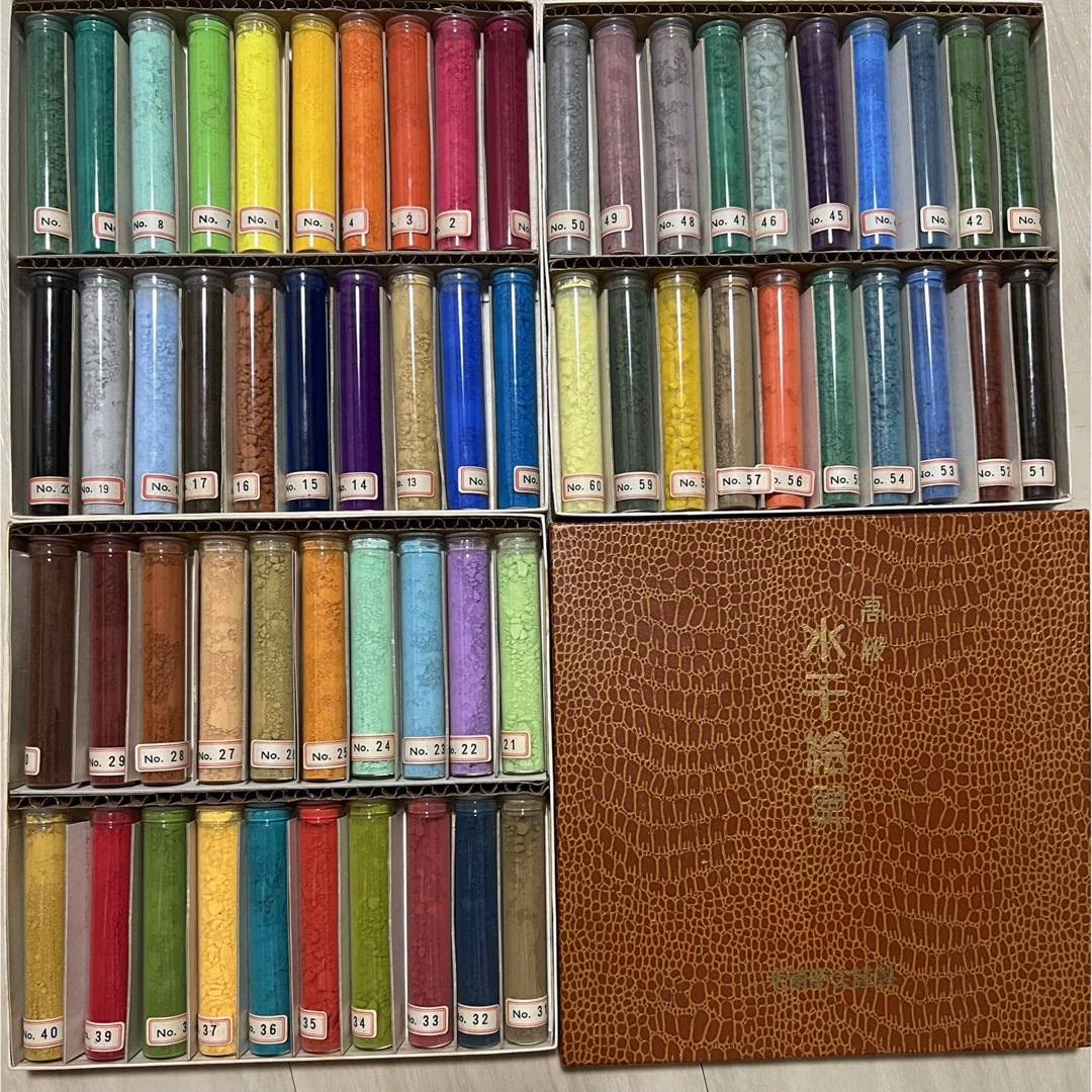 ローラン 老蘭商会 高級 水干絵具 ◯ ◯NO.1 NO.2 NO.3セット - アート用品 ローラン 老蘭商会 高級 水干絵具 ◯ ◯NO.1 NO.2 NO.3セット - アート用品