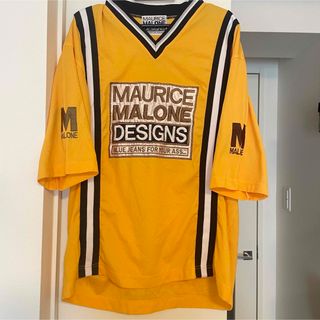 古着　当時物　モーリスマローン　メッシュゲームシャツ　mauricemalone(Tシャツ/カットソー(七分/長袖))