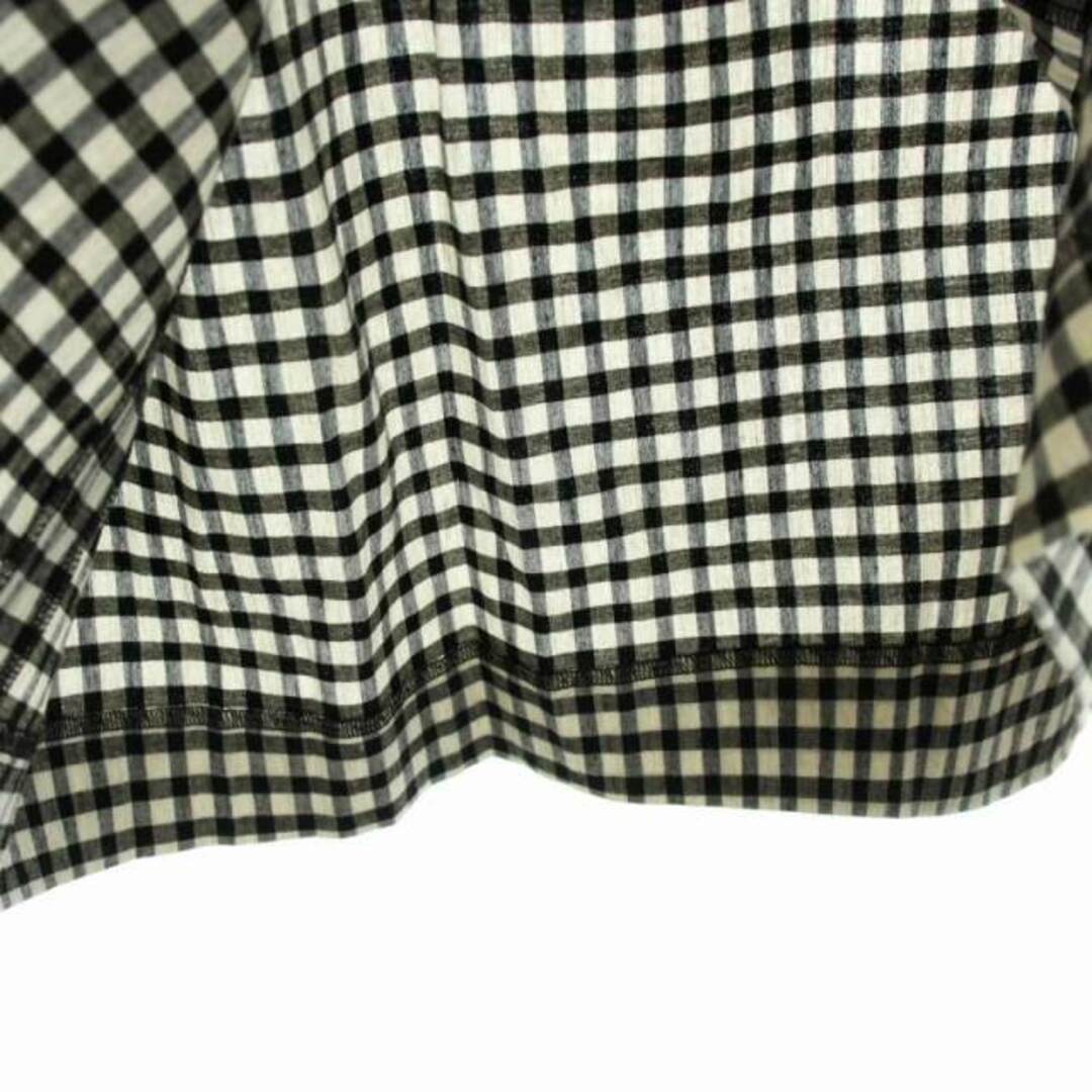 ROPE’(ロペ)のロペ コットンリネンポケット付きタイトスカート ギンガムチェック 麻 ロング レディースのスカート(ロングスカート)の商品写真