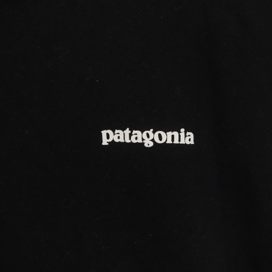 patagonia(パタゴニア)のパタゴニア P-6ロゴ レスポンシビリティー Tシャツ プルオーバー L 黒 メンズのトップス(Tシャツ/カットソー(半袖/袖なし))の商品写真