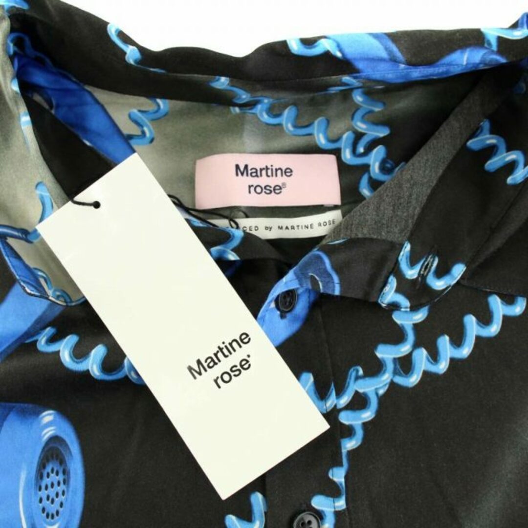 MARTINE ROSE oversized s/s shirt telepho