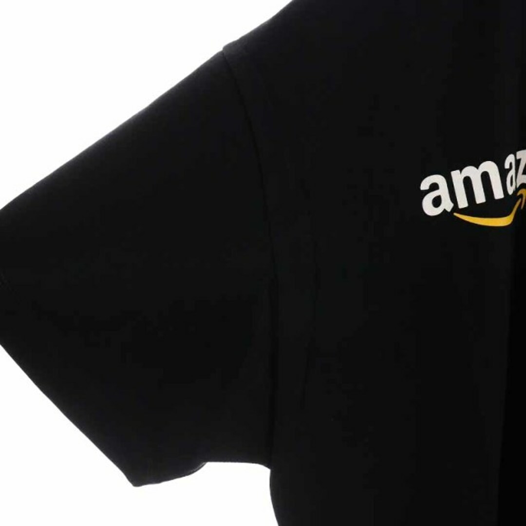AMBUSH - AMBUSH アマゾン Amazon Tシャツ カットソー 半袖 3 L 黒の