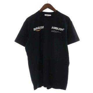 AMBUSH アマゾン Amazon Tシャツ カットソー 半袖 3 L 黒