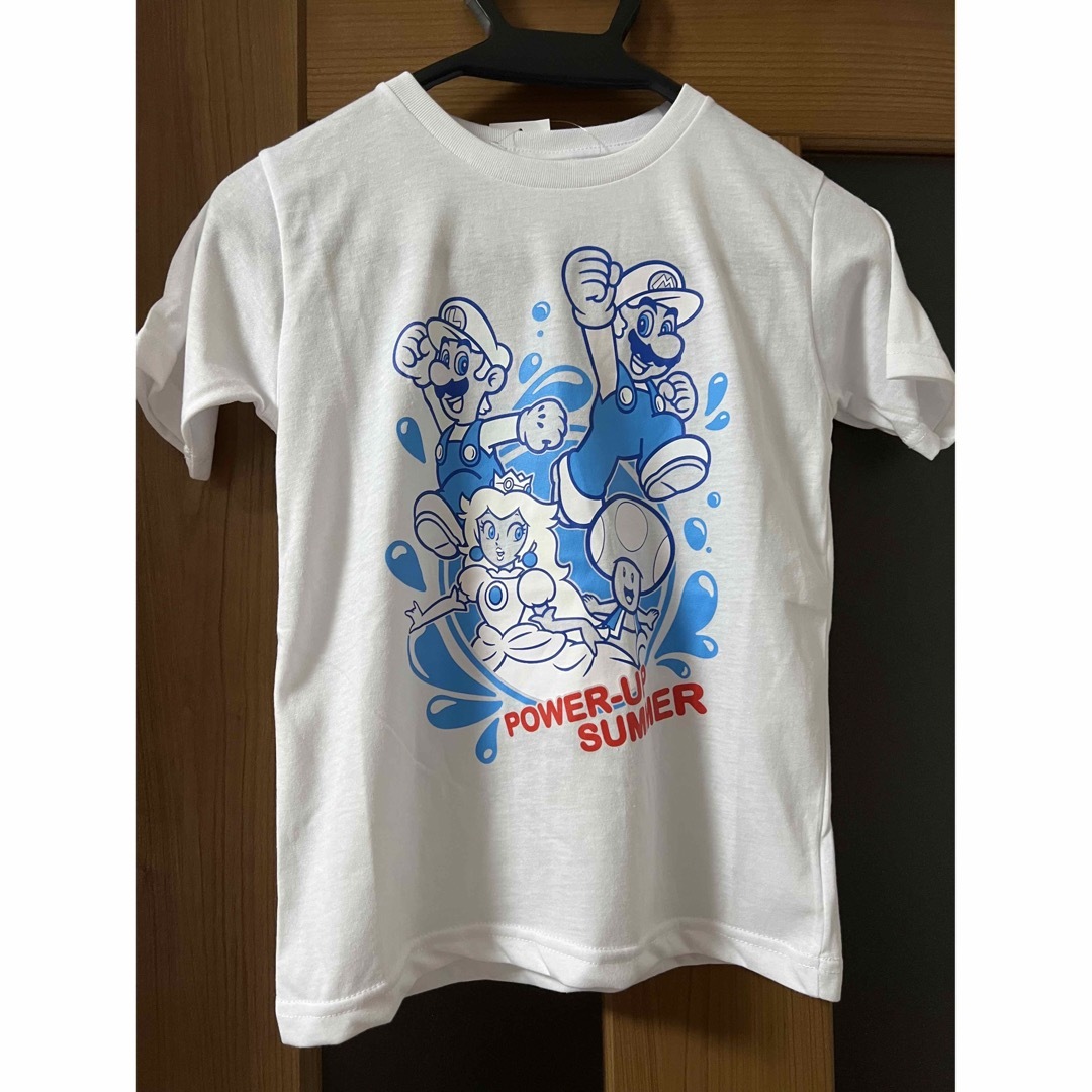 ＵＳＪ マリオ ピーチ姫　キッズ　Ｔシャツ