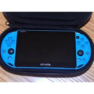 プレイステーションヴィータ(PlayStation Vita)のPlayStation®Vita (PCH-2000シリーズ) アクアブルー(携帯用ゲーム機本体)