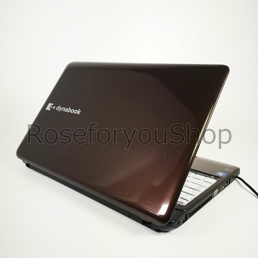 東芝(トウシバ)の美品 ブラウン♪ windows11 オフィス ノートパソコン本体 O11123 スマホ/家電/カメラのPC/タブレット(ノートPC)の商品写真