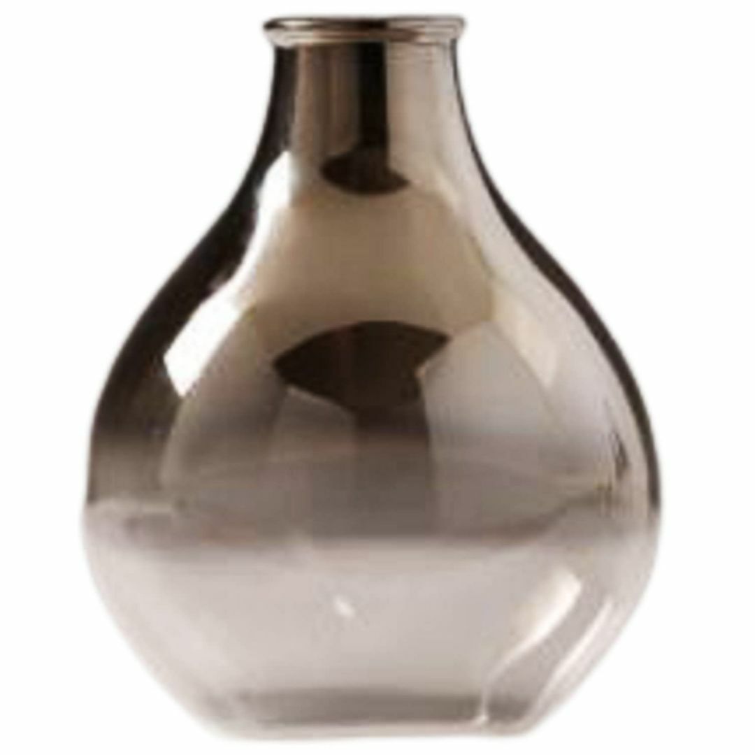 【色: 直径8x高さ10cm】dilib ガラス花瓶 一輪挿し 透明 花瓶 小さ