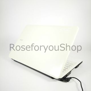 NEC - 美品 ホワイト♪ windows11 オフィス ノートパソコン本体 O11121