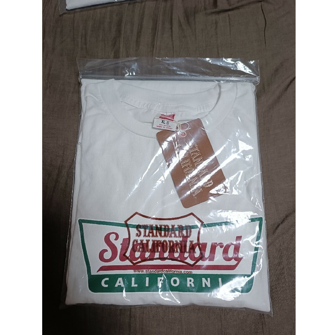 STANDARD CALIFORNIA(スタンダードカリフォルニア)のStandard California Ｔシャツ XＬサイズ WHITE メンズのトップス(Tシャツ/カットソー(半袖/袖なし))の商品写真