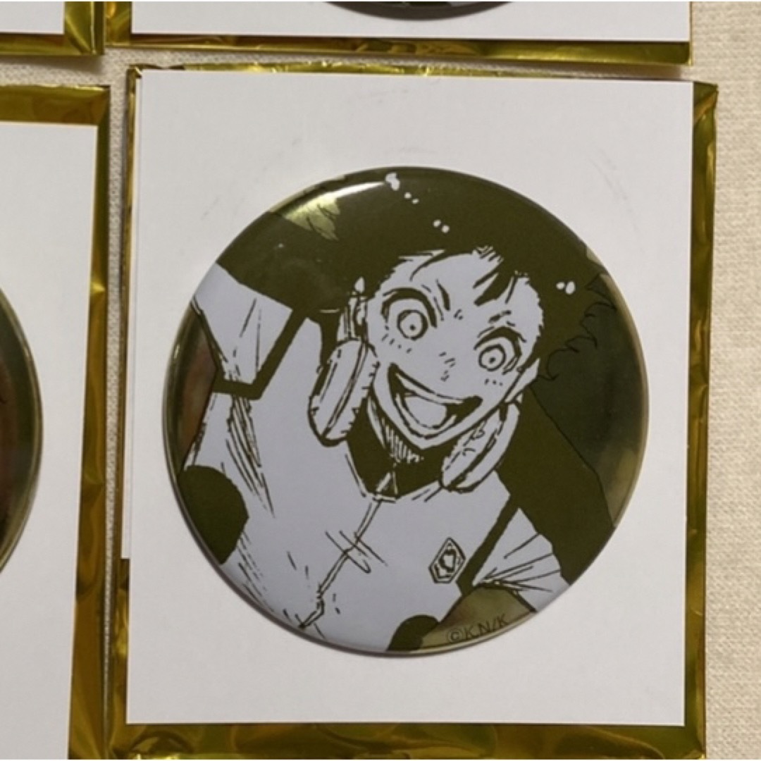 大特価放出! ブルーロック展 ブルロ展 蜂楽廻 推しキャラバッジ 缶