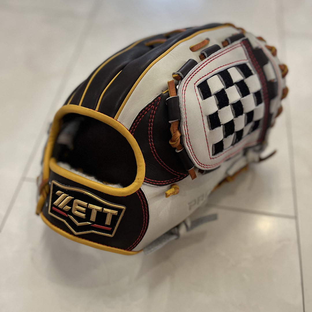 ZETT(ゼット)の【新品】ゼット プロステイタス 軟式 源田モデル グローブ グラブ スポーツ/アウトドアの野球(グローブ)の商品写真