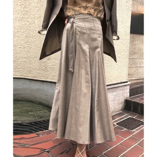 wrapping belted skirt / AMERI VINTAGE