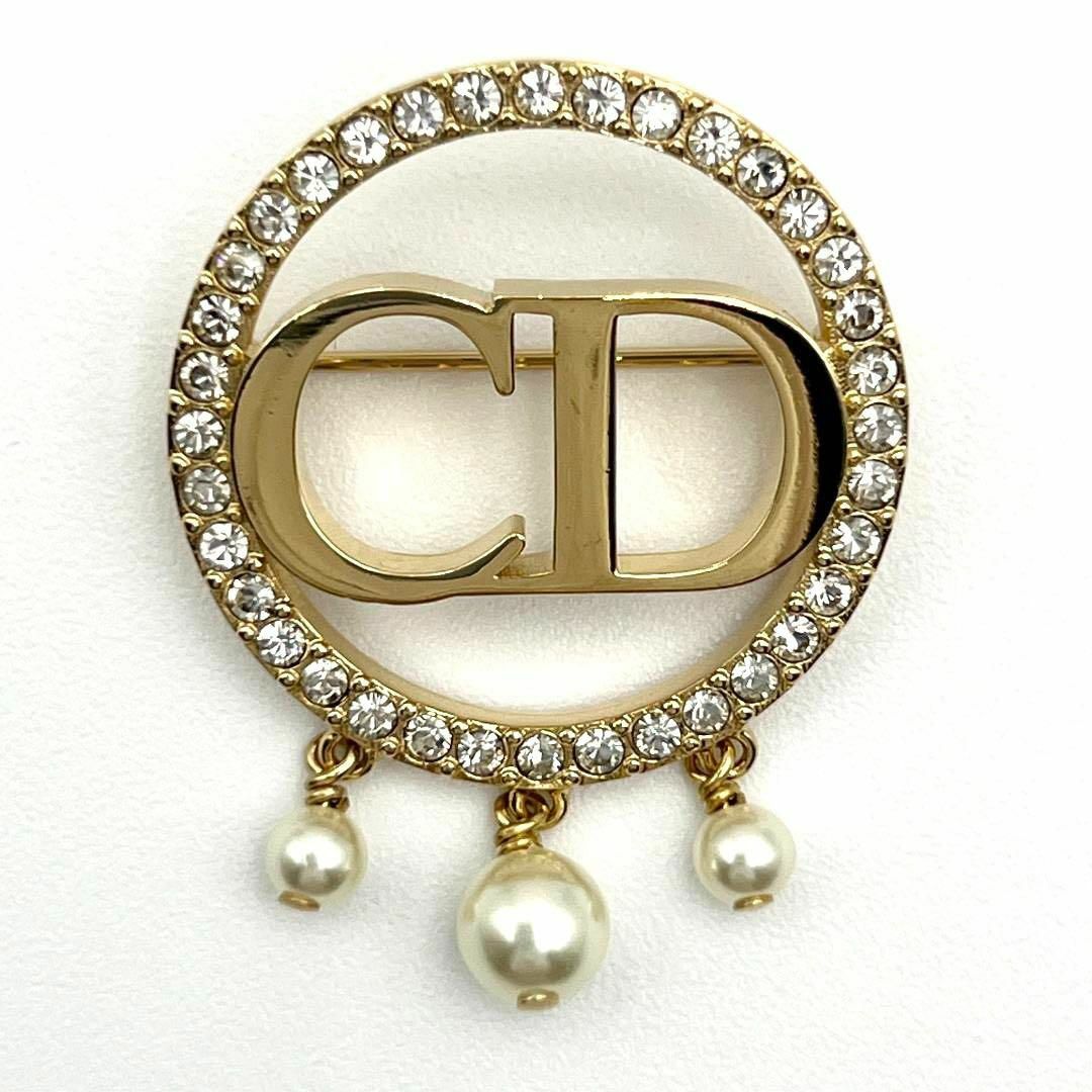 【新品同様】ディオール DIOR ブローチ コサージュ CLAIR D LUNE