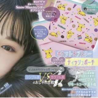 ポケモン(ポケモン)の166 ニコプチ 4月号 付録(ポーチ)