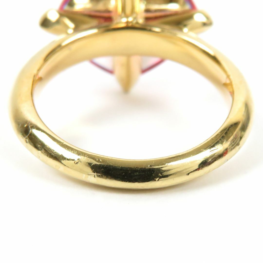 Baccarat(バカラ)のBaccarat バカラ メディチ リング 指輪 ピンク系 Ag925 14号 レディースのアクセサリー(リング(指輪))の商品写真