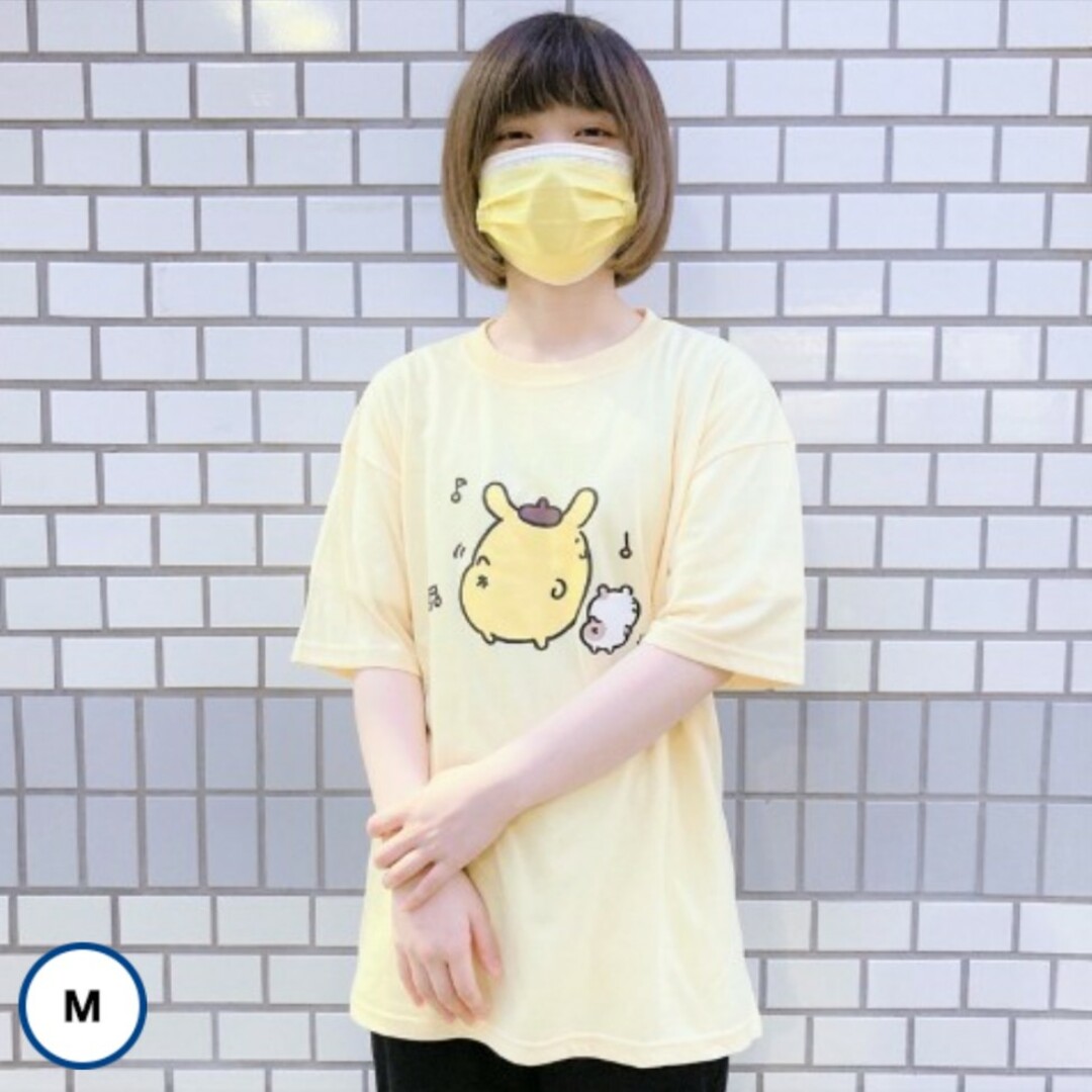 ポムポムプリン(ポムポムプリン)のナガノ×サンリオキャラクターズ　ポムポムプリン　Tシャツ　 Mサイズ　限定 レディースのトップス(Tシャツ(半袖/袖なし))の商品写真