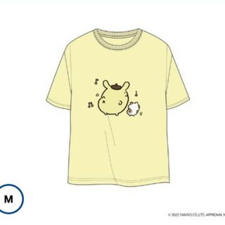 ポムポムプリン(ポムポムプリン)のナガノ×サンリオキャラクターズ　ポムポムプリン　Tシャツ　 Mサイズ　限定(Tシャツ(半袖/袖なし))