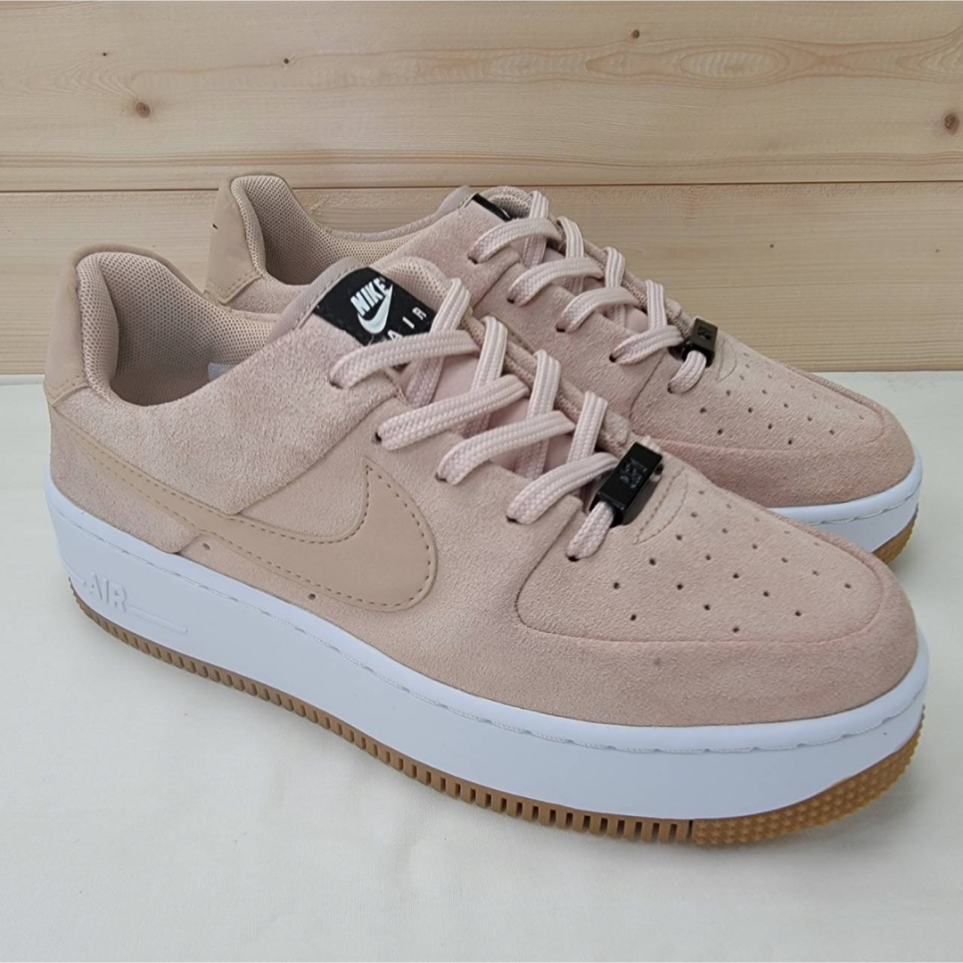 NIKE - ナイキ ウィメンズ エアフォース1 セージ ロー ベージュ ピンク