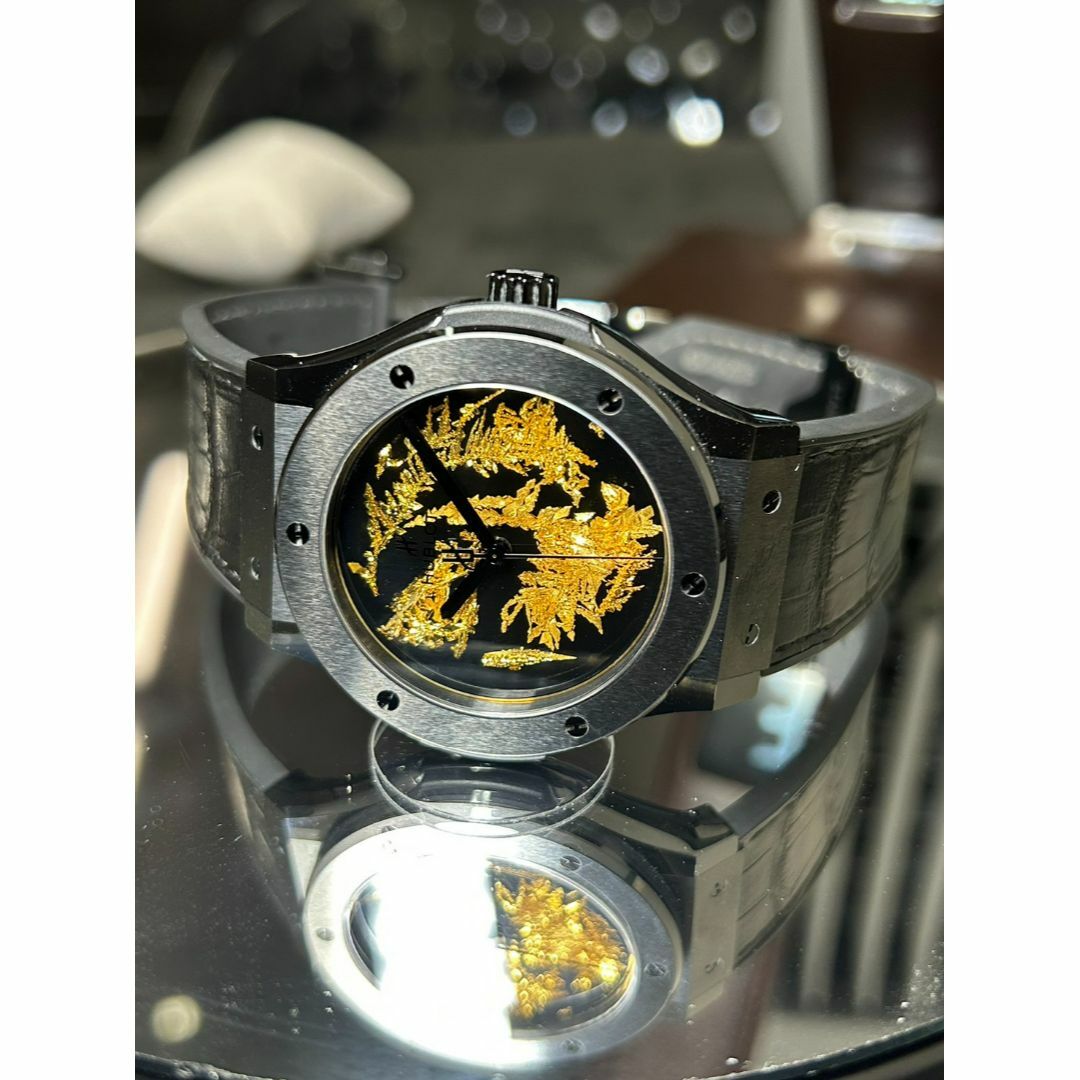 HUBLOT(ウブロ)・クラシックフュージョン・ゴールドクリスタル