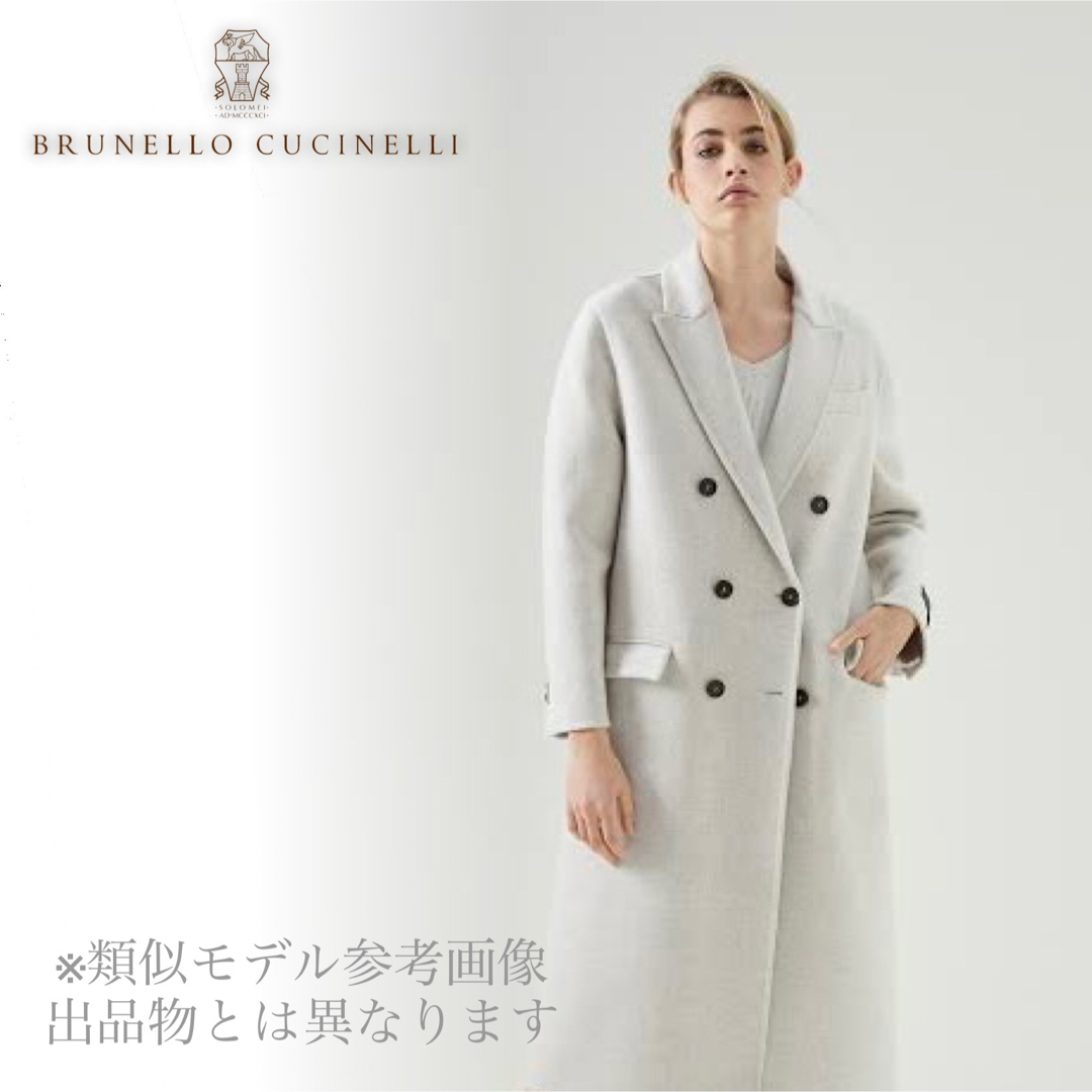 BRUNELLO CUCINELLI - J69☆未使用☆極上カシミヤ100% ロングコート ...