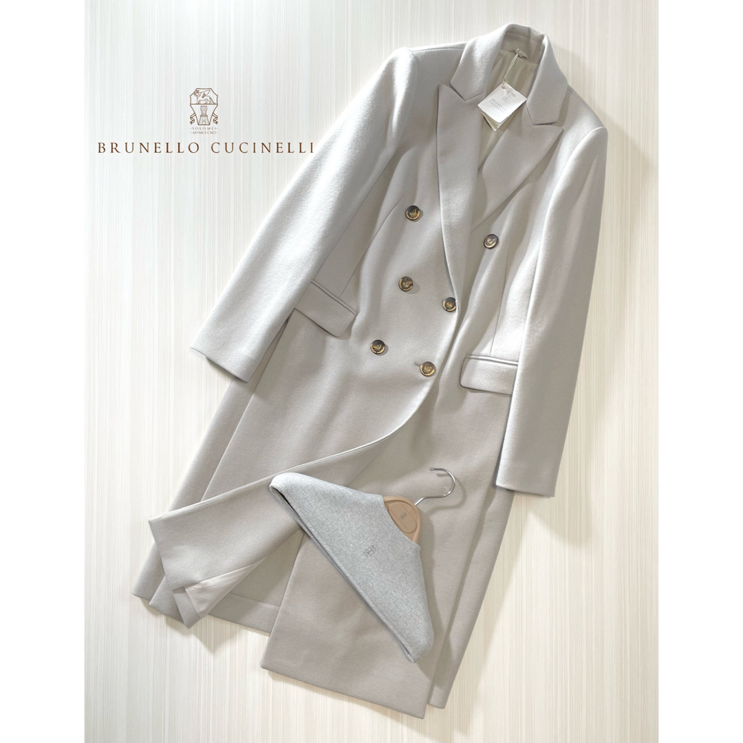 BrunelloCucinelli アルパカ・カシミアコート FR40 美品