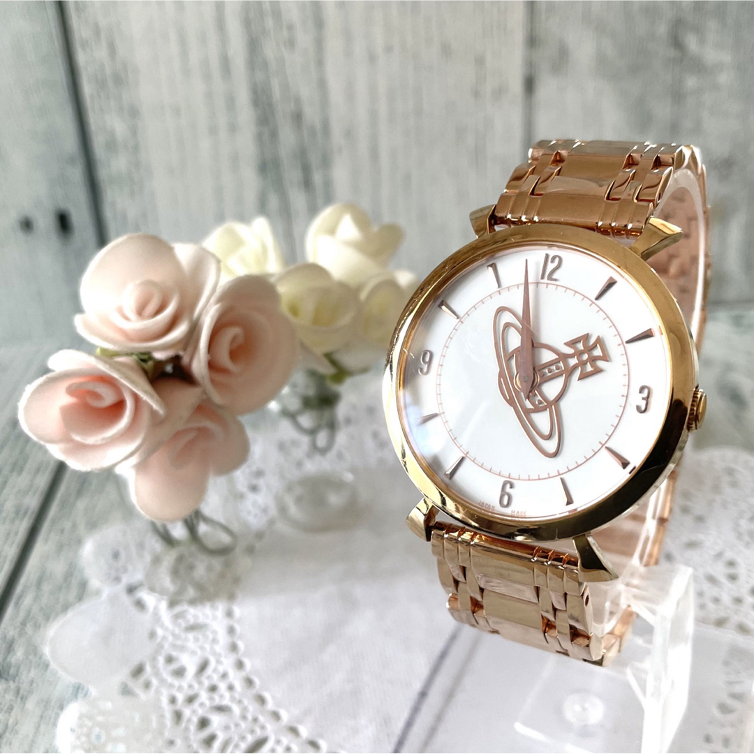 VIVIENNE WEST WOOD WRIST WATCH 美品