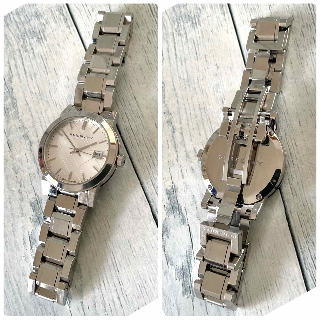 【動作OK】BURBERRY バーバリー 腕時計 シティ BU9100 メンズ