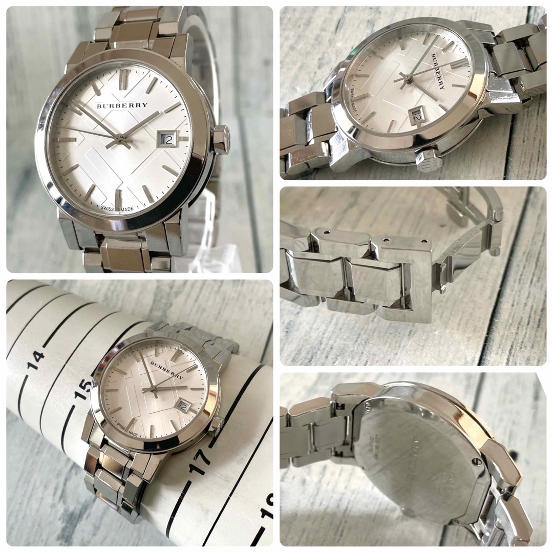 【動作OK】BURBERRY バーバリー 腕時計 シティ BU9100 メンズ