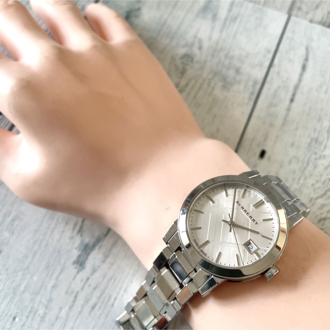 【動作OK】BURBERRY バーバリー 腕時計 シティ BU9100 メンズ