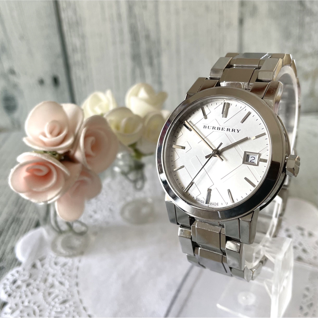 【動作OK】BURBERRY バーバリー 腕時計 シティ BU9100 メンズ | フリマアプリ ラクマ
