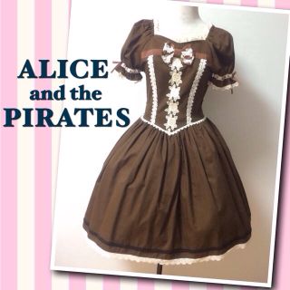 アリスアンドザパイレーツ(ALICE and the PIRATES)のA&P♡クラシカルワンピ♡送料込(ひざ丈ワンピース)