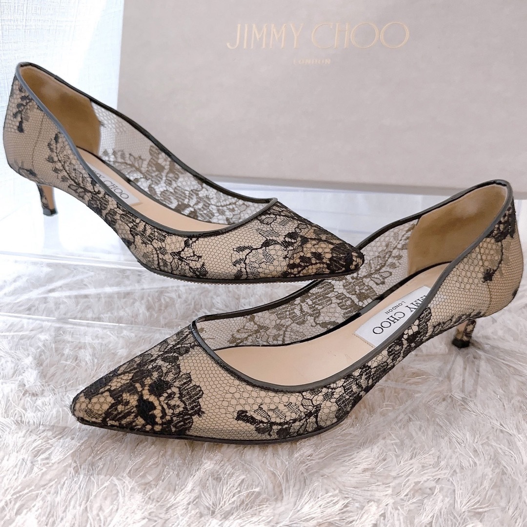 【新品未使用】JIMMY CHOO レディース　サンダル 23cm パイソン柄