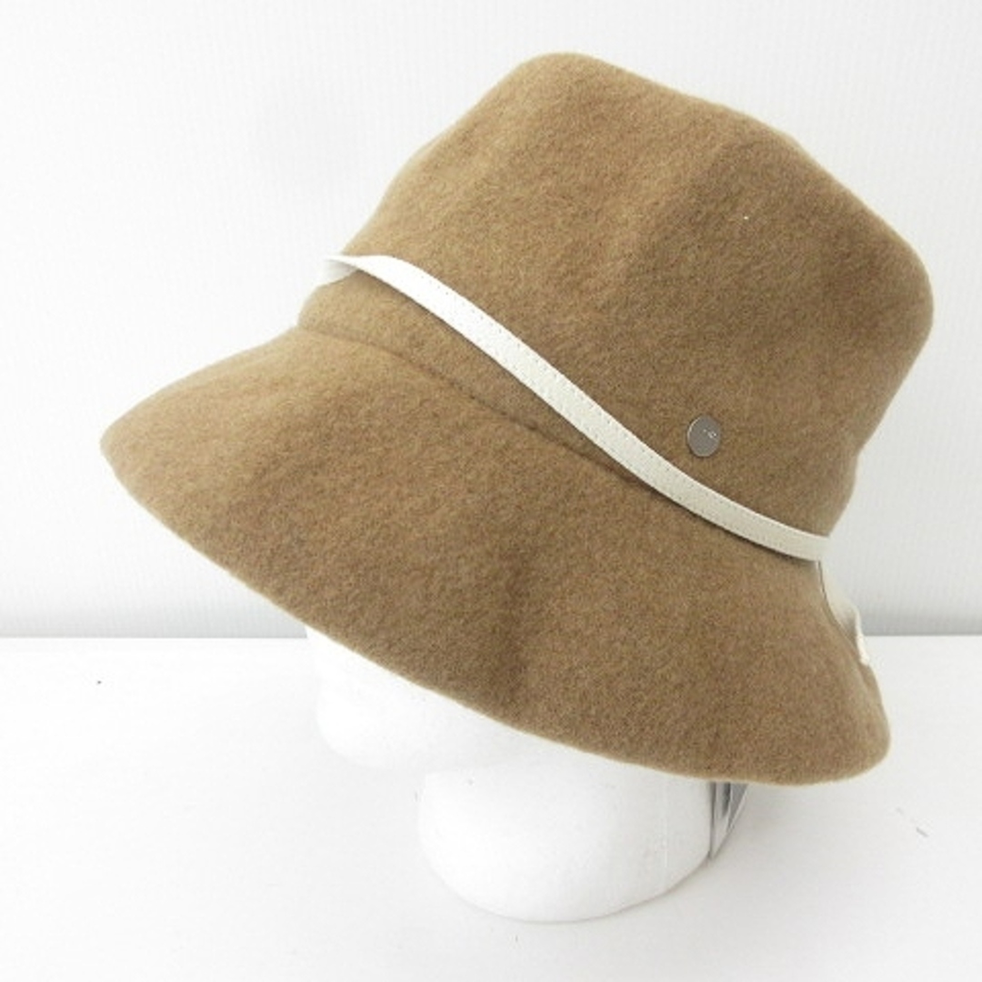 オーバーライド 近年モデル タグ付 フェルトハット 帽子 キャメル ■GY09