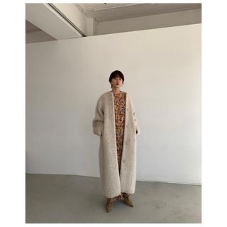 クラネ(CLANE)のCLANE MIX COLOR SHAGGY COAT(ロングコート)