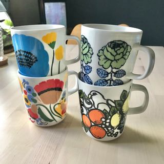 マリメッコ　marimekko　マグカップ　3点　セット　廃盤　レア　入手困難