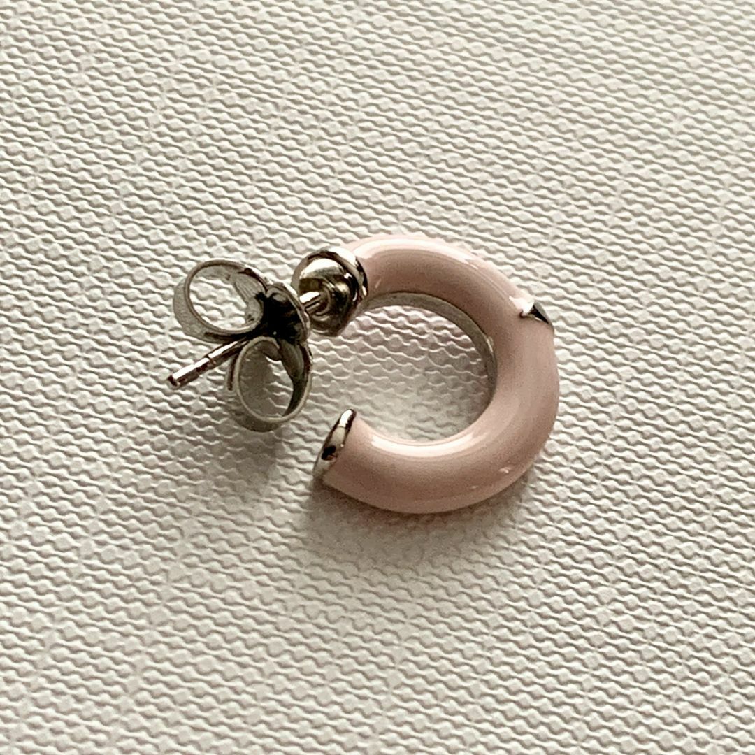 希少！美品 ルイヴィトン クレオール ミスLV ピアス ピンク 片方のみ