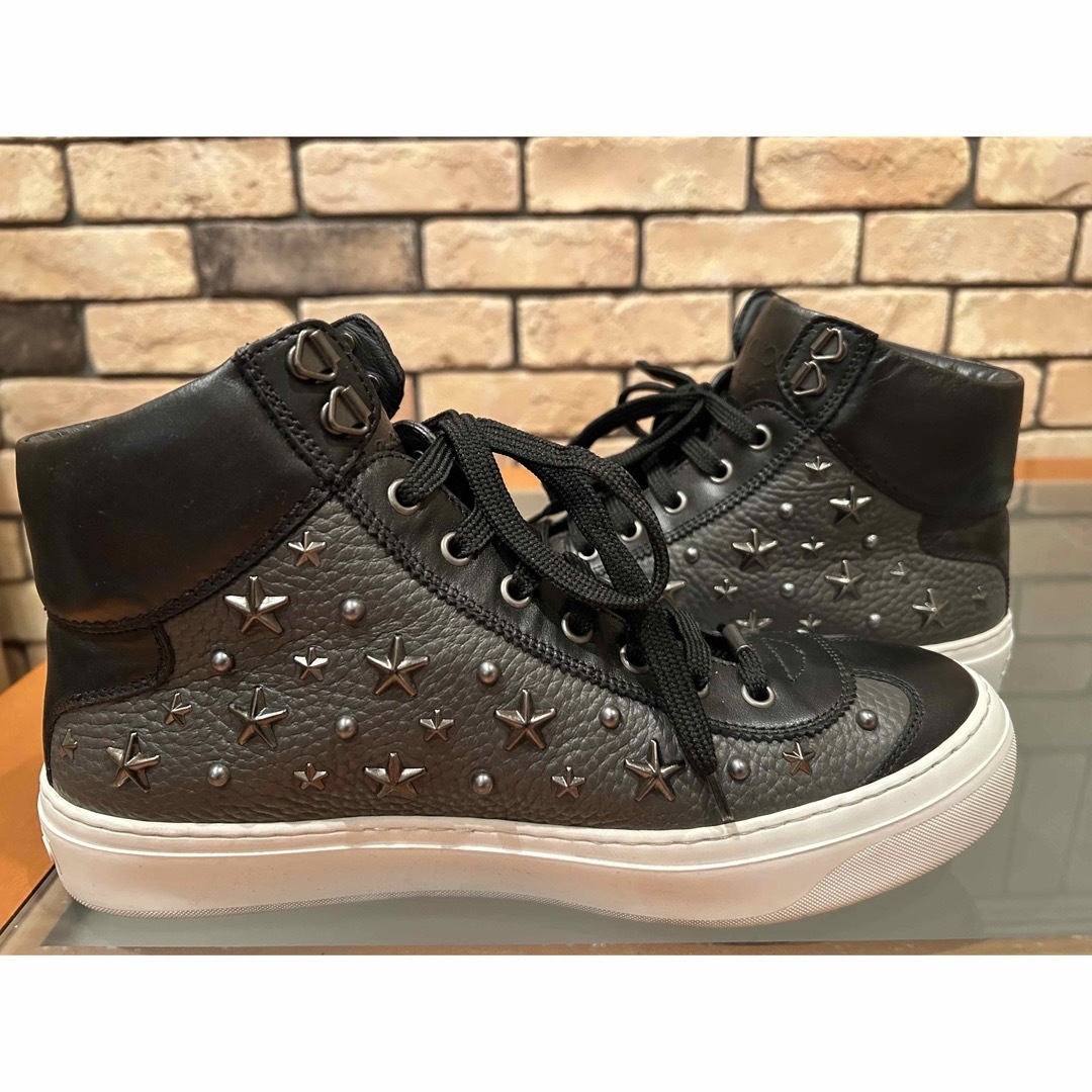 新品未使用⭐︎ ジミーチュウ　JIMMY choo メンズ　ハイカットスニーカー