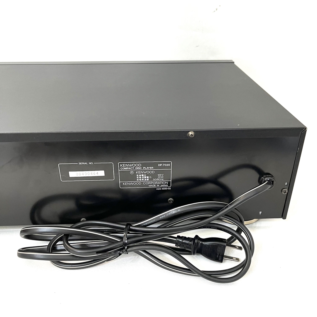 CD再生OK】KENWOOD ケンウッド CDプレーヤー DP-7020 | wic-capital.net