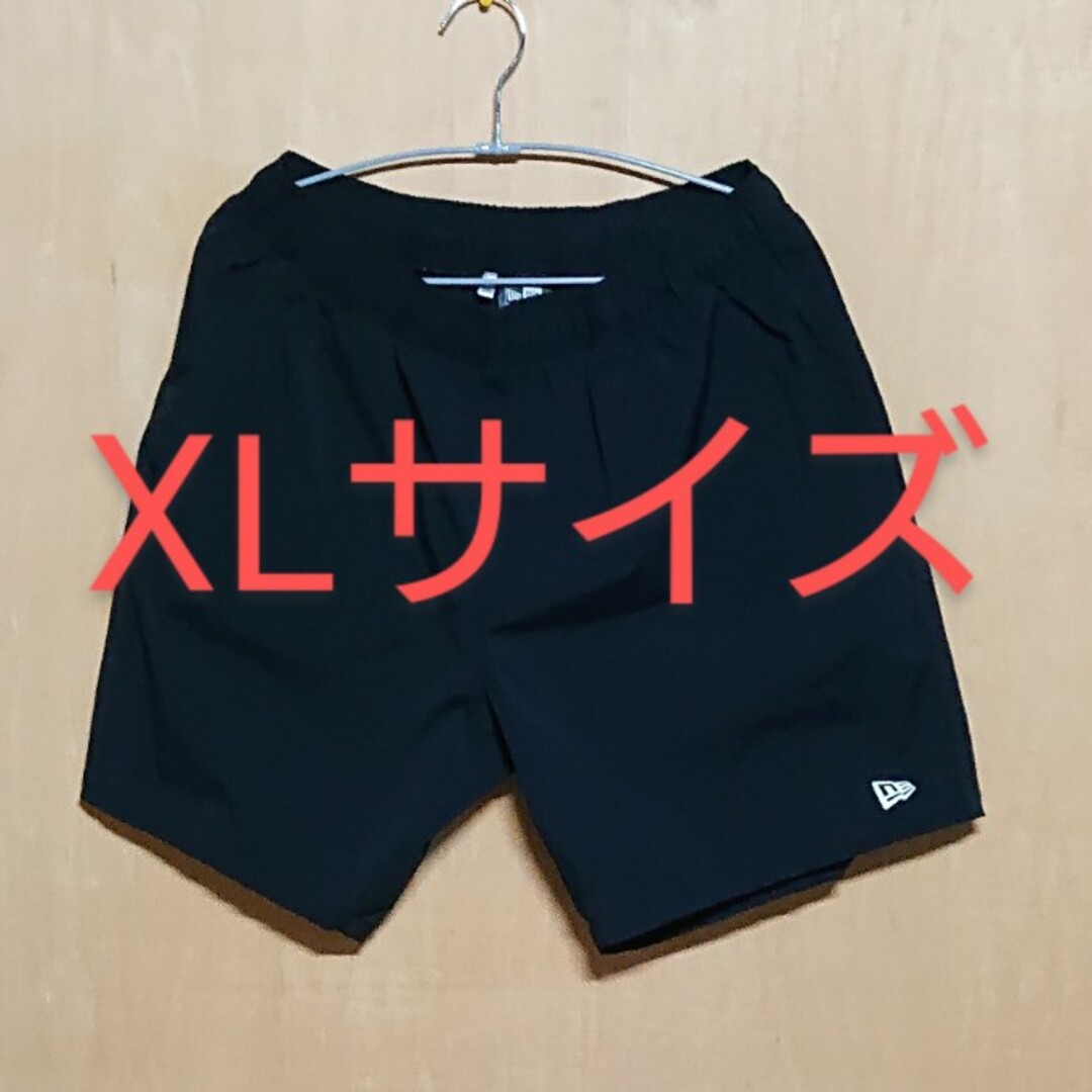 ニューエラ XLサイズ 黒 ショートパンツ ストレッチ ショーツ