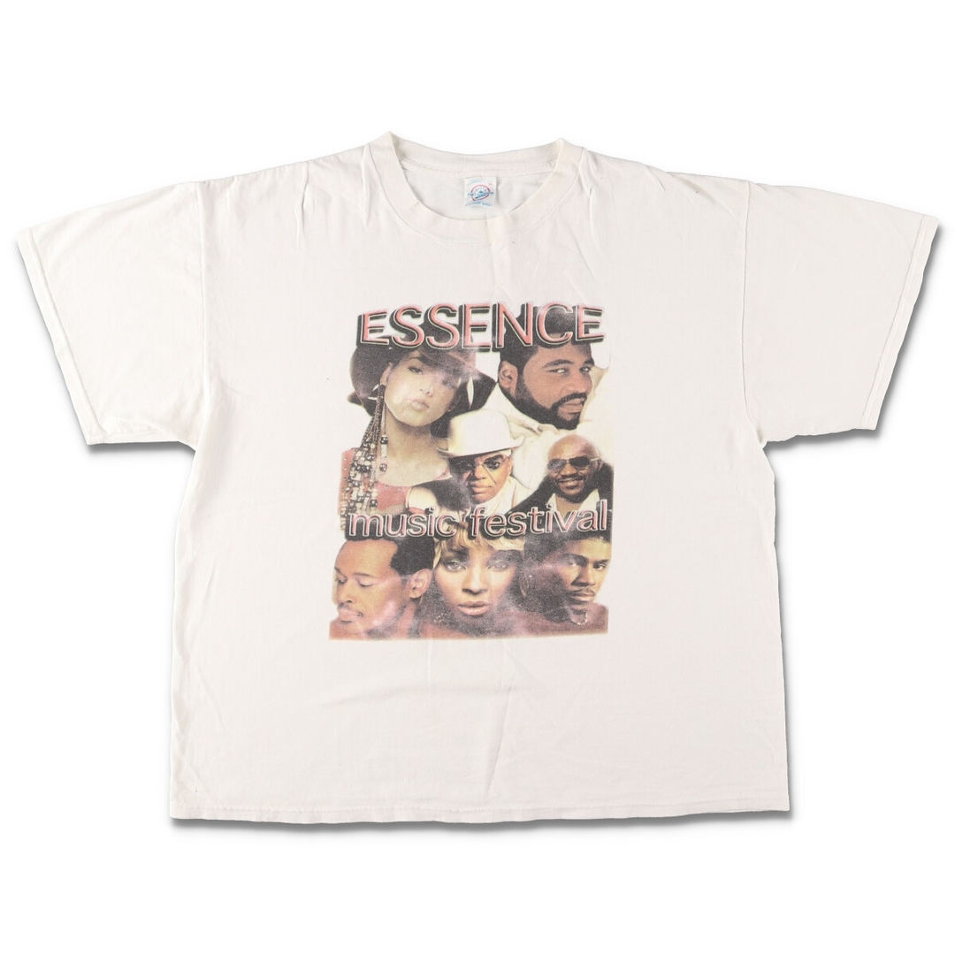 00年代 DELTA ESSENCE MUSIC FESTIVAL 2002 両面プリント バンドTシャツ バンT メンズXL /evb002316