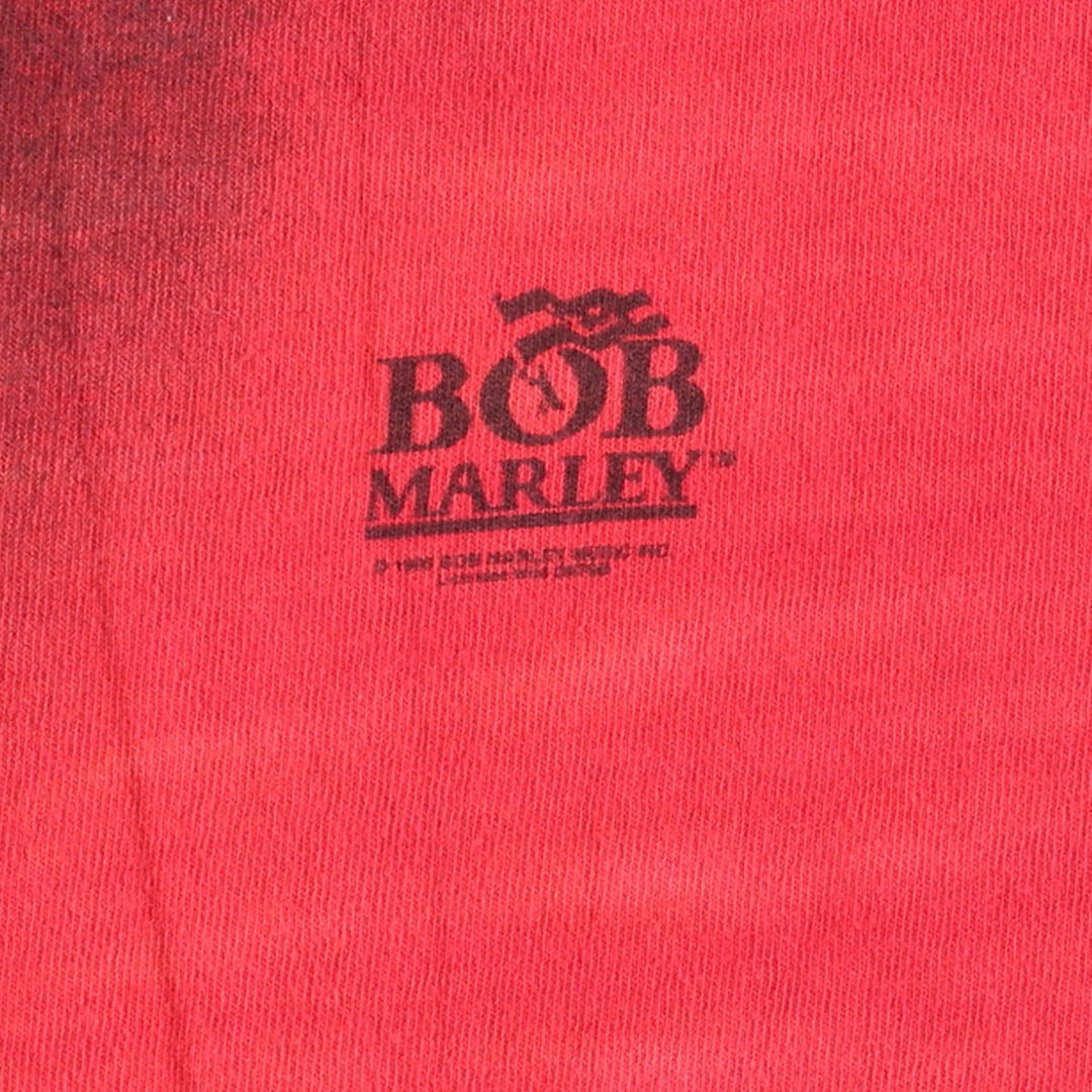 90年代 WILD OATS BOB MARLEY ボブマーリー 大判プリント 両面プリント ラップTシャツ ラップT USA製 メンズXL ヴィンテージ /evb002340