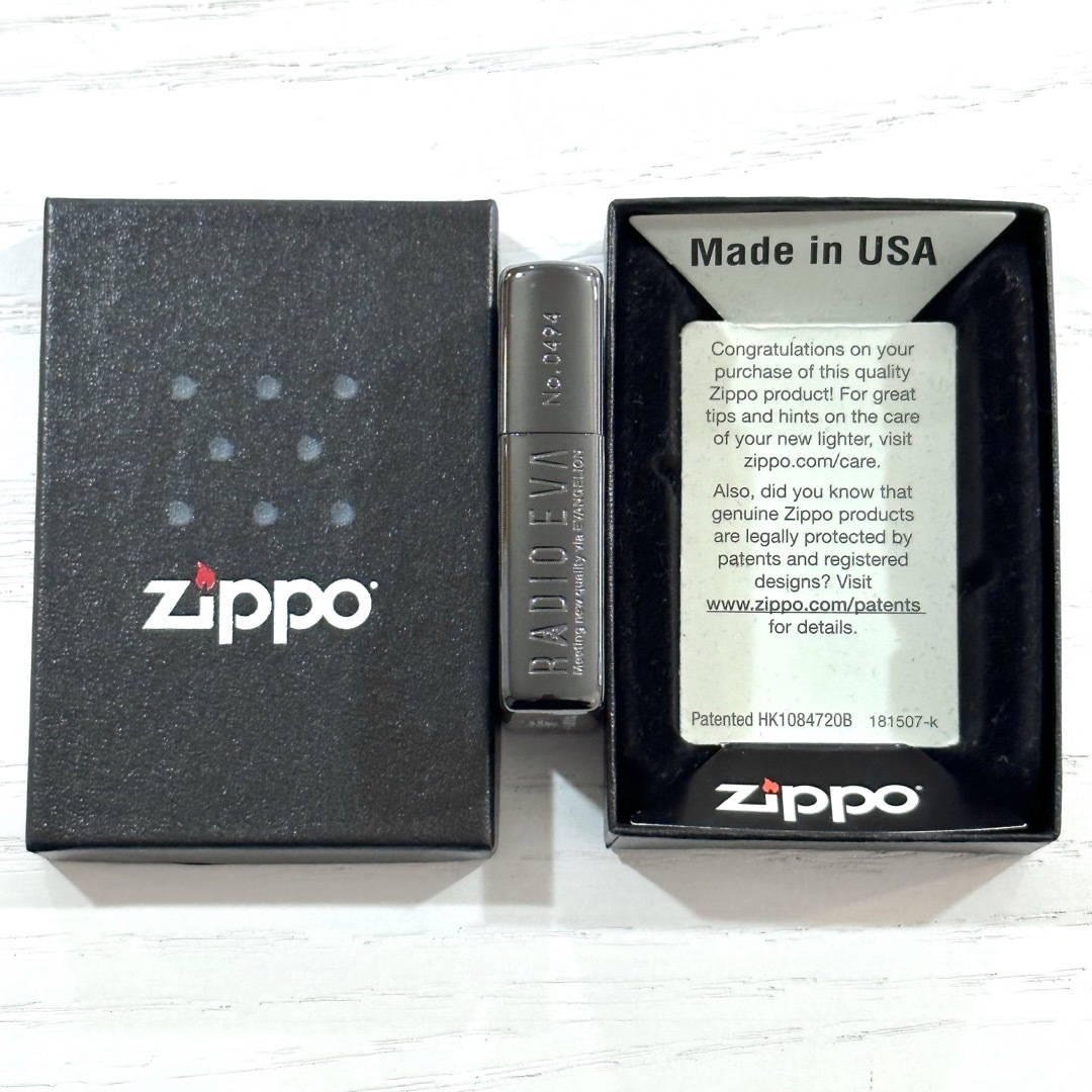 新品　エヴァンゲリオン　アスカ　zippo 限定　シリアル