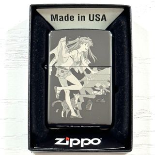 ジッポー(ZIPPO)の【新品未使用】 エヴァンゲリオン 限定 ZIPPO アスカ シリアルナンバー入り(タバコグッズ)